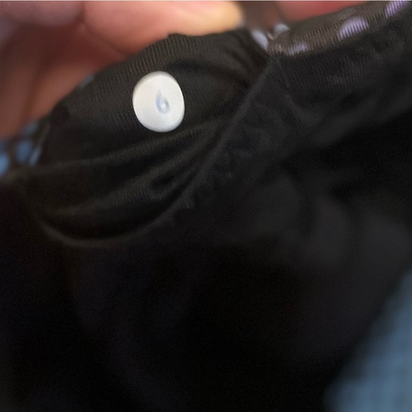 Lululemon all the right places pant black cosmic dot multi size 6 - Picture 9 of 9